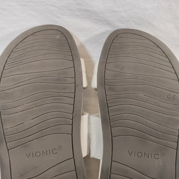 Vionic Mayla Slide Sandals (Ivory) - Picture 10 of 10